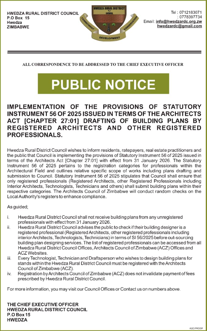 Public Notice 2026